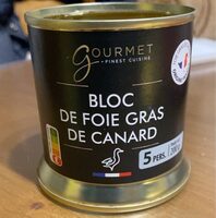 Bloc de foie gras de canard