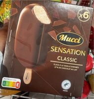 Glace a la vanille chocolat au lait