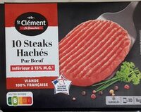10 steaks haché pur boeuf