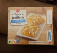 Paniers feuilletés Noix de Saint-Jacques à la bretonne