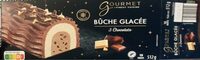 Bûche glacée 3 chocolats
