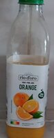 Pur jus orange avec pulpe