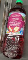 Boisson pomme cassis framboise