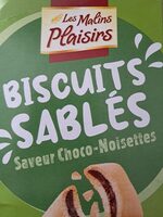 Biscuits Sablés Saveur Choco-Noisette