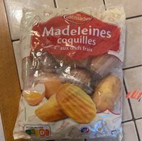 Madeleines coquilles aux oeufs frais