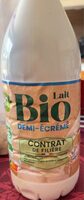 Lait bio demi écrèmé