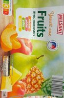 Yaourt aux fruits avec morceaux