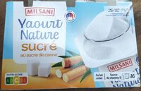 Yaourt nature sucré