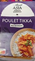 Poulet tikka riz basmati