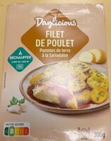 Filet de poulet pommes de terre à la Sarladaise