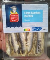 Filets d'anchois marinés nature