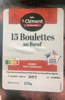 15 boulettes au boeuf