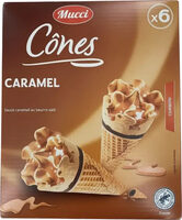Cônes caramel