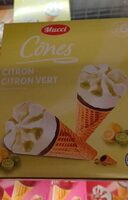 Cône citron citron vert