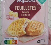 Feuilleté jambon fromage