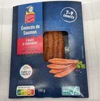 Émincés de saumon