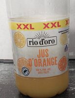 Jus d'orange 100 % pur jus avec pulpe