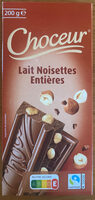 Lait noisettes entières