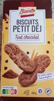 Biscuits petit dej tout chocolat