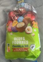 Oeufs fourrés chocolat au lait