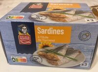Sardine a l’huile de tournesol
