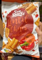 Lentil Chips Paprika