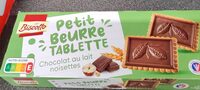 Petit beurre tablette chocolat au lait noisette
