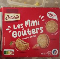 Les mini gouters saveur fraise