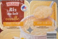 Riz au lait vanille
