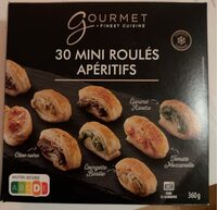 30 mini roulés aperitifs