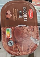 Glace chocolat noir avec morceaux de chocolat noir
