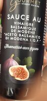 Sauce au vinaigre balsamique de modene