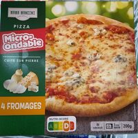 Pizza Micro-ondable 4 fromages