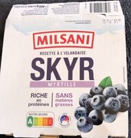 Skyr myrtille