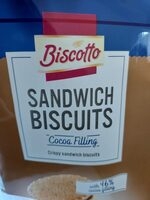 Sandwich biscuits