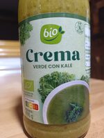 Crema verde con kale
