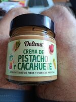 Crema de pistachio y cacahuete