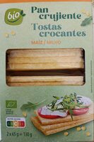 Tostas crocantes de milho Bio
