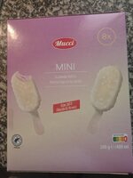 Gelado mini morango crocante