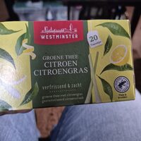 Groene thee citroen