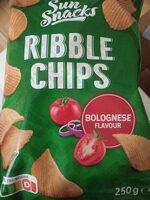 Ribbelchips Bolgnese