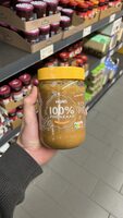 100% Pindakaas met stukjes