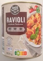 Ravioli mit pikanter Fleischsauce