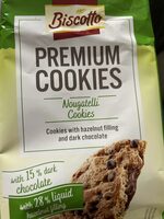 Coffe PREMIUM COOKIES Nougatelli Cookies Cookies w