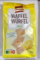 Waffelwürfel - Zitrone