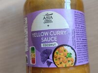 Yellow curry-sauce