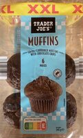 Cocoa flavoured muffins