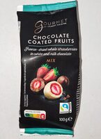 Schokolierte Früchte - Mix Erdbeeren