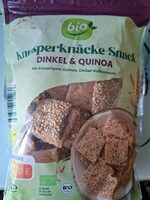 Aldi Bio Knusperknäcke-Snack Dinkel & Quinoa