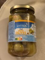 Olives vertes aux amandes